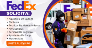 Empleos disponibles en Fedex